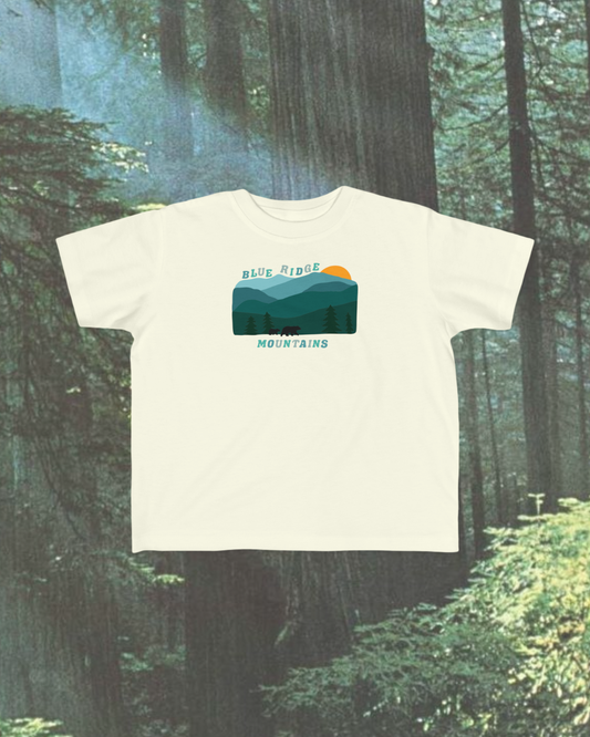 Blue Ridge Mountains Toddler Unisex Tee