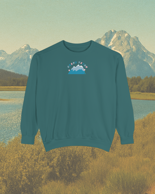 Grand Teton National Park Printed Sweatshirt