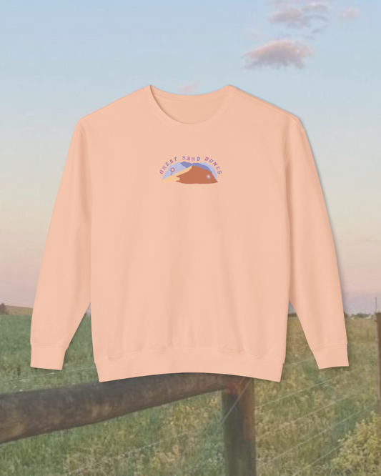 Great Sand Dunes National Park Printed Sweatshirt