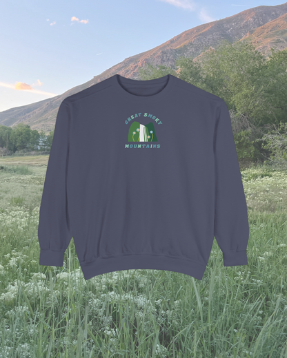 Great Smoky Mountains National Park Waterfall Printed Sweatshirt