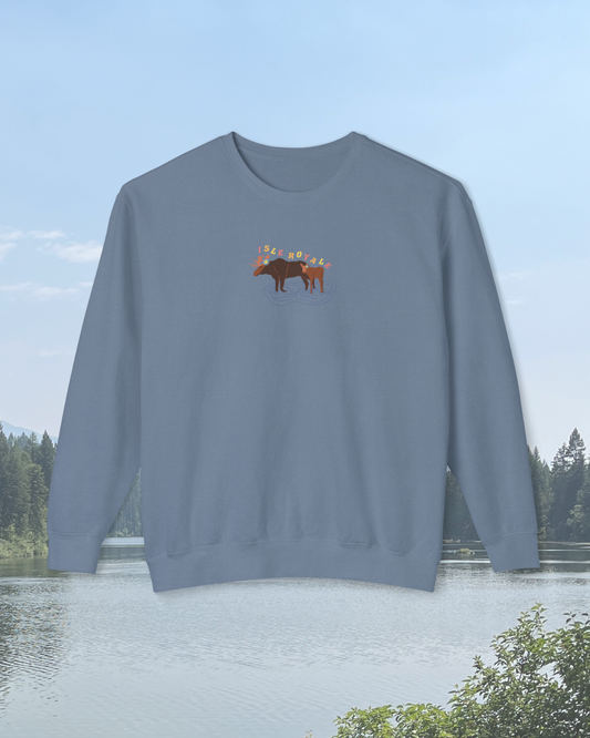 Isle Royale National Park Printed Sweatshirt