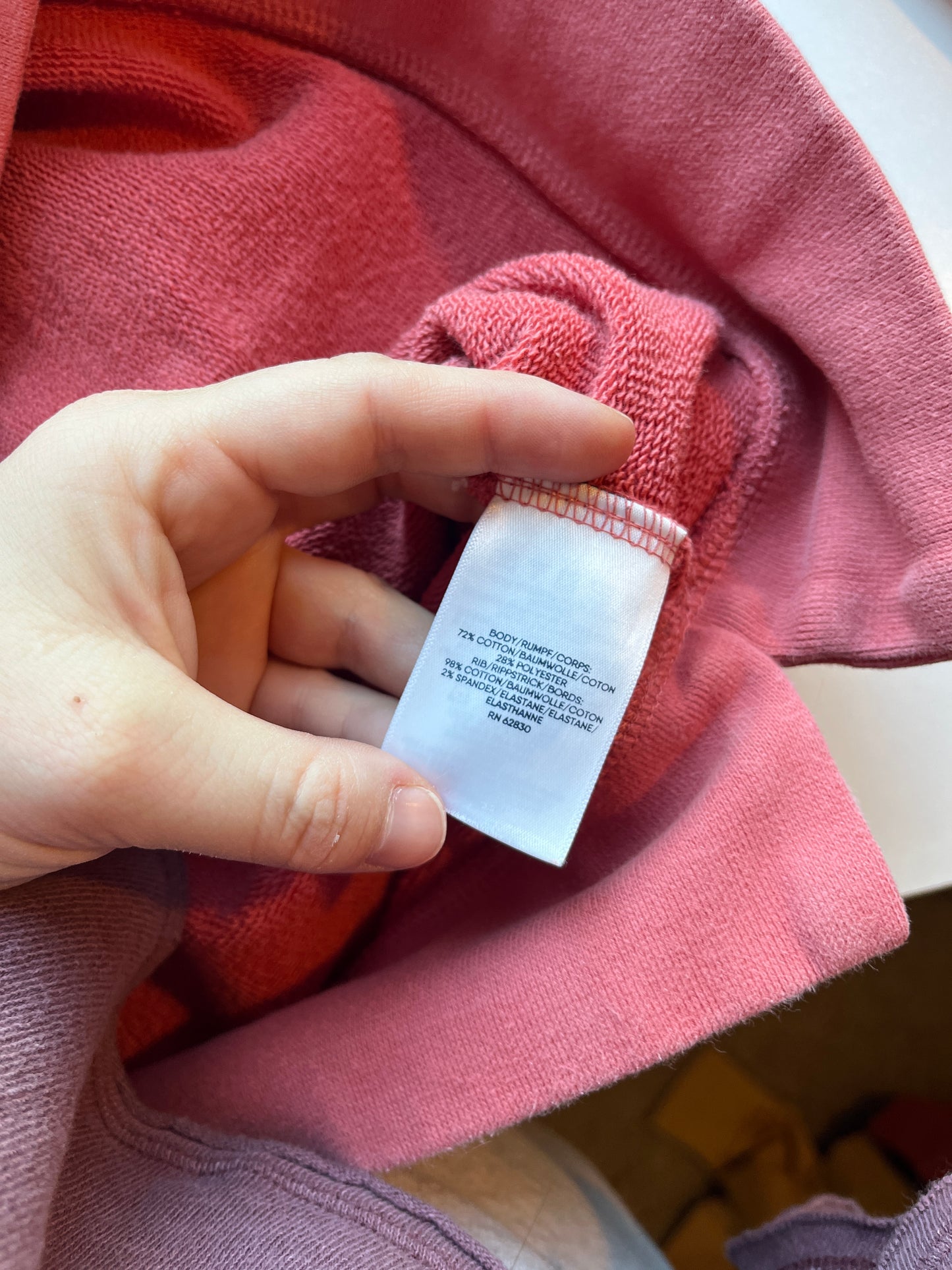 White Mountains Pink Upcycle Size S