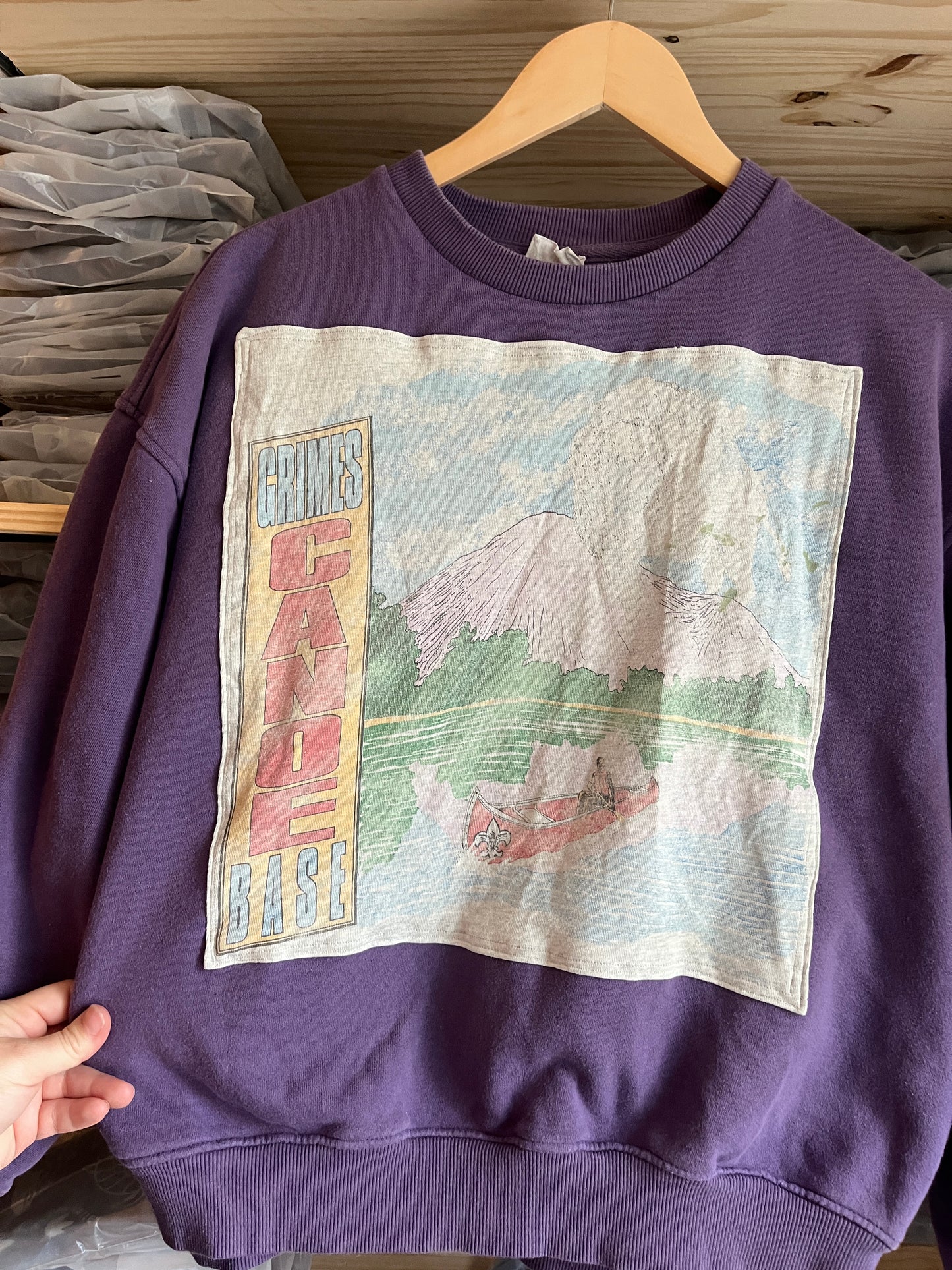 Volcano Canoe Upcycle Size L