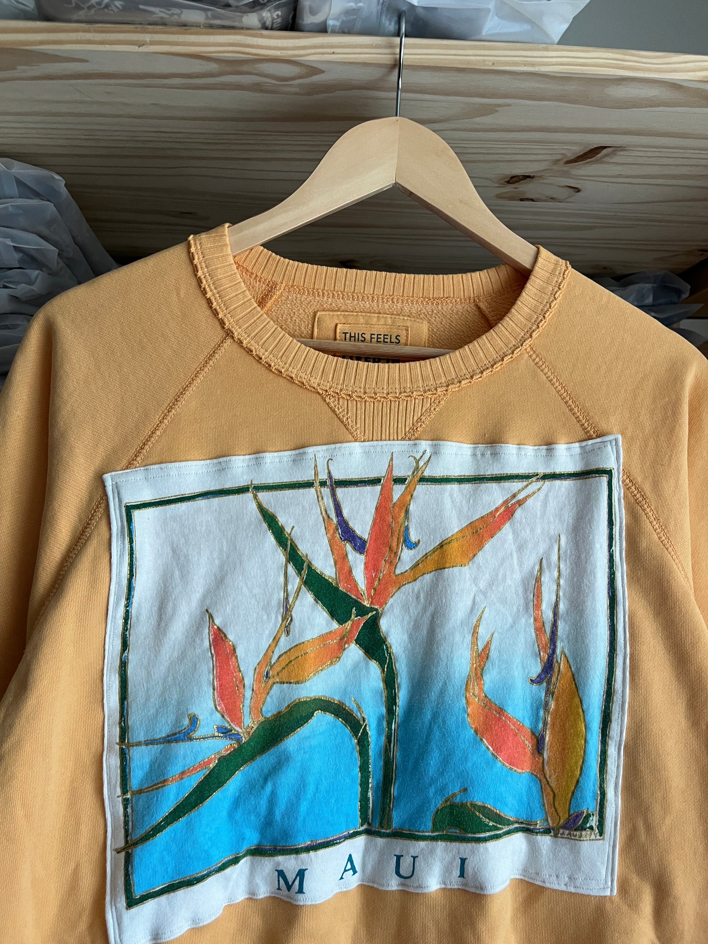 Maui Hawai'i Upcycle Size XS (Oversized Fit)