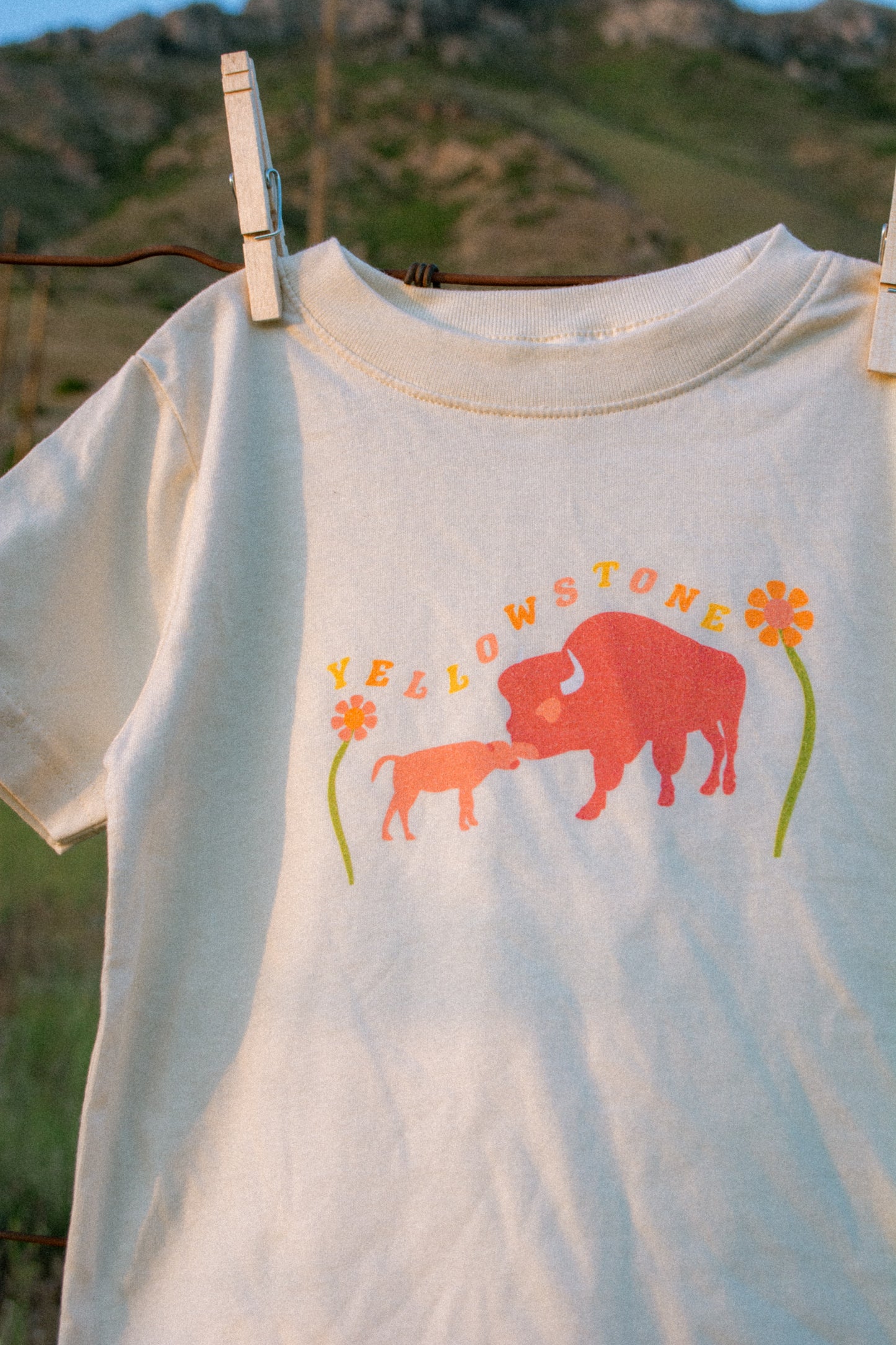 Yellowstone National Park Toddler Unisex Tee