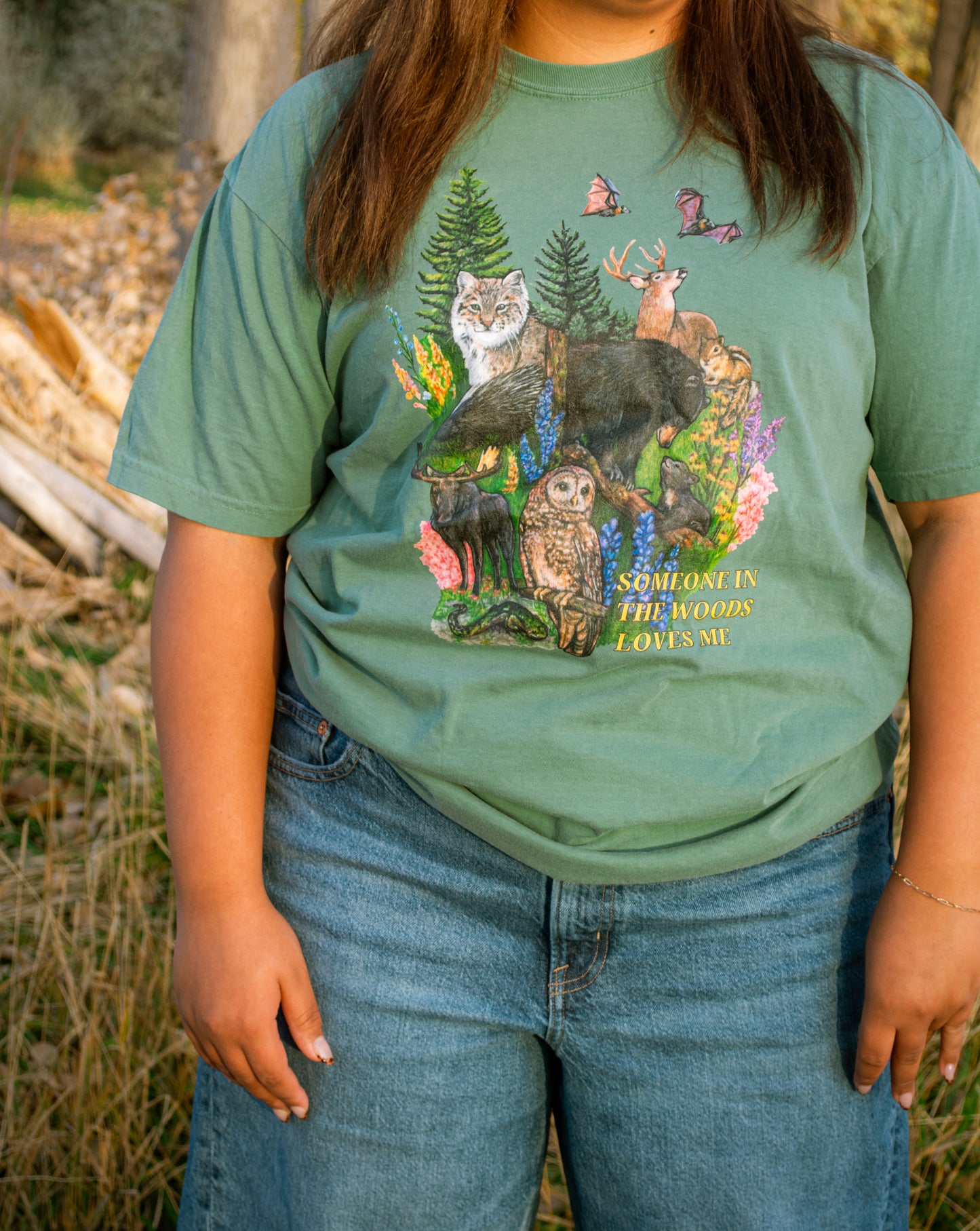 Someone in the Woods Loves Me Shirt