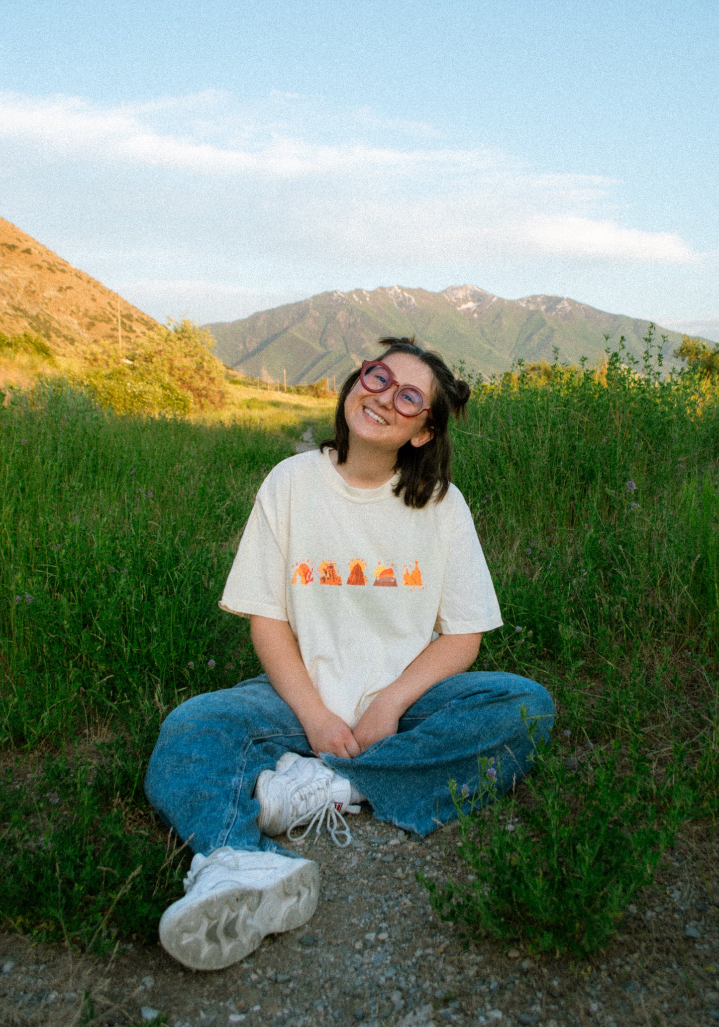 Utah's Mighty Five National Parks Printed Tee