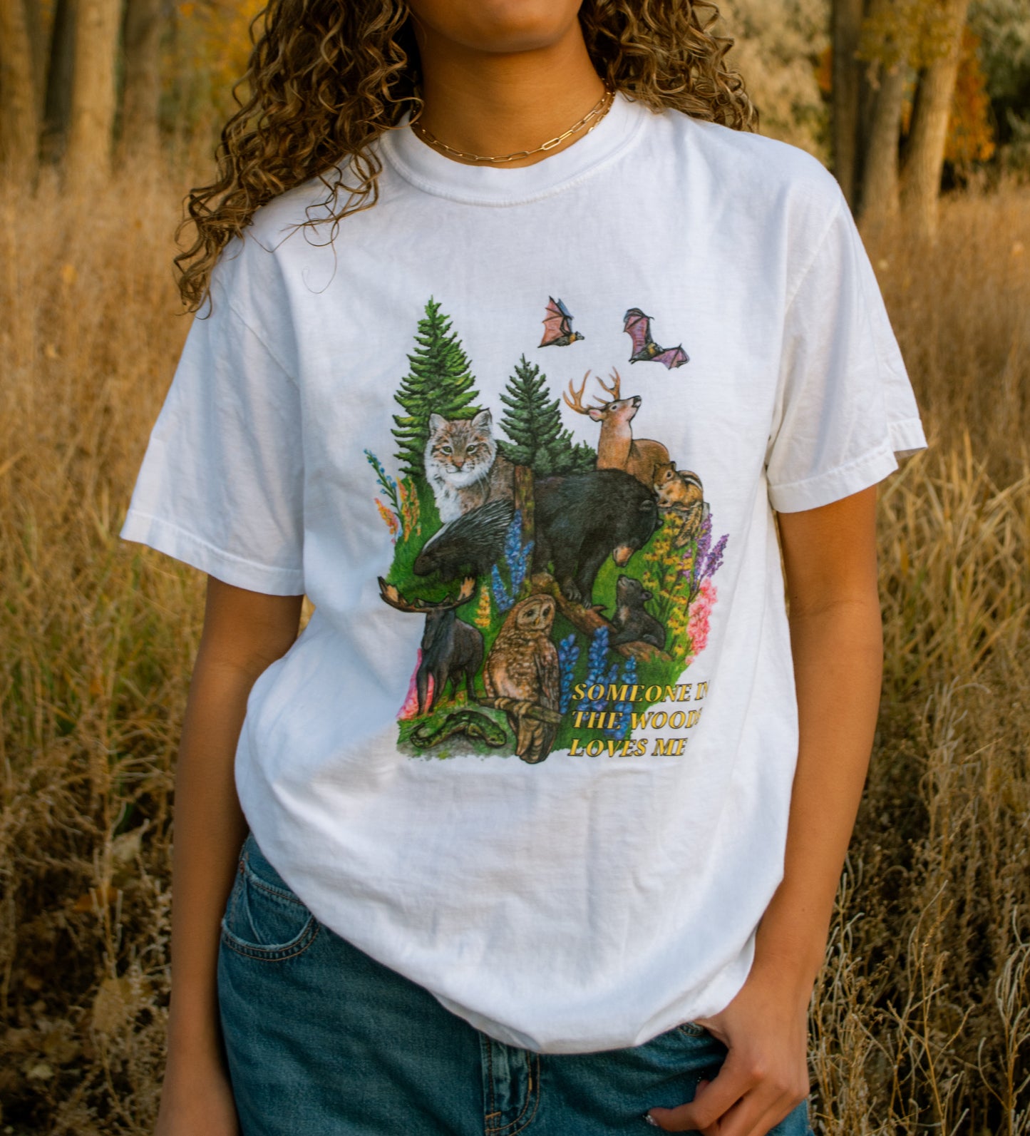 Someone in the Woods Loves Me Shirt