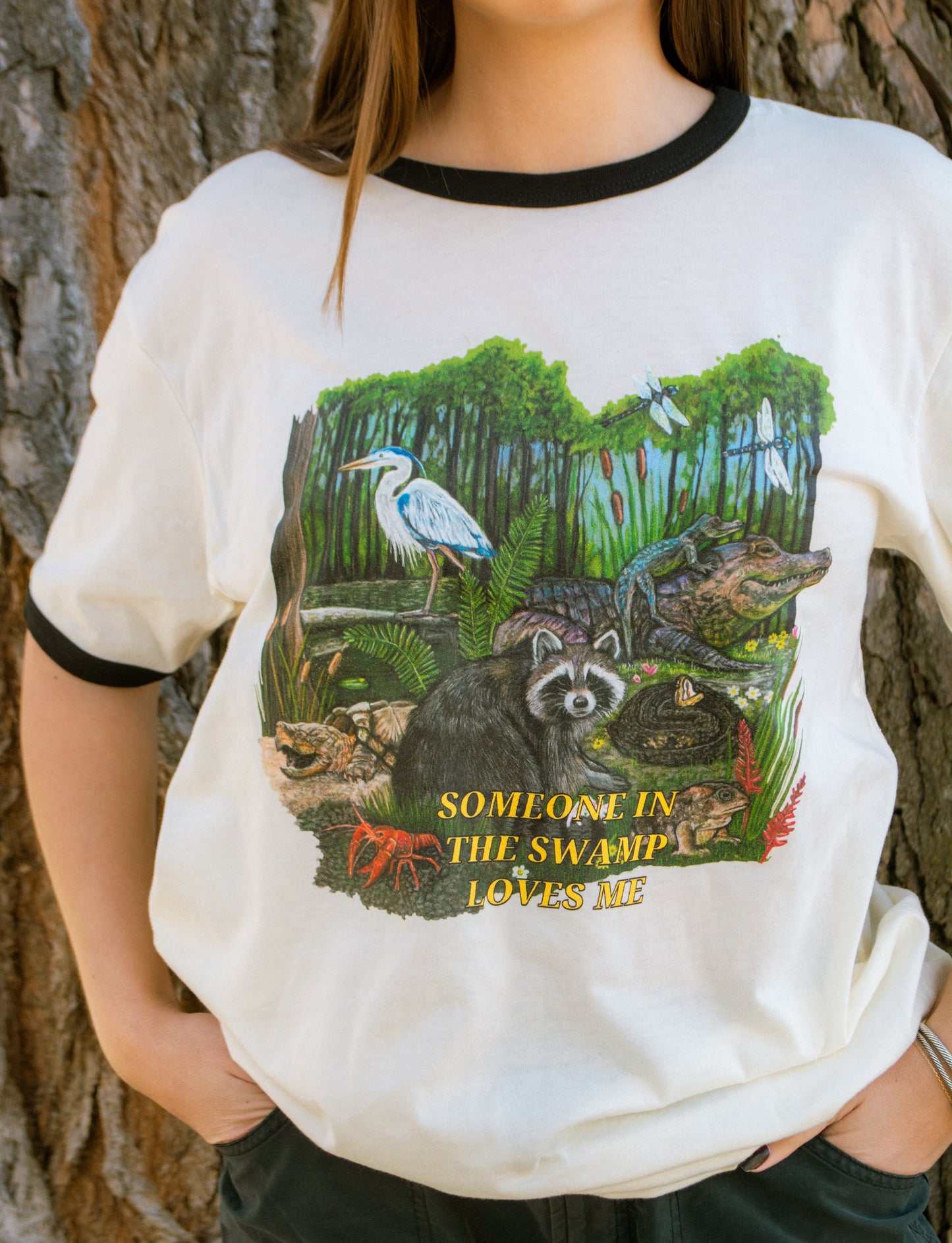 Someone in the Swamp Loves Me Tee