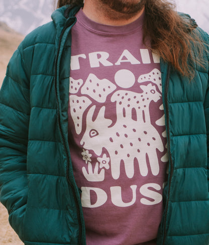 Traildust Cream Logo Tee