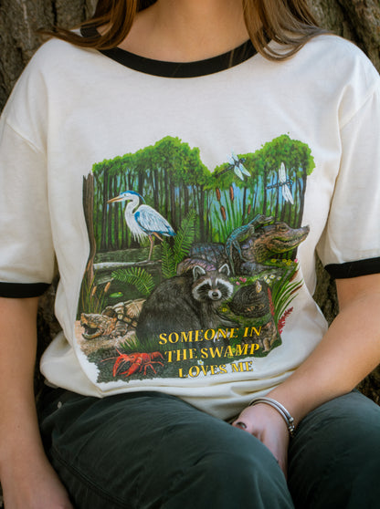Someone in the Swamp Loves Me Tee