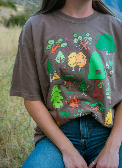 Roots: Native Trees of the National Parks Unisex T-Shirt