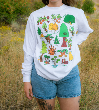 Roots: Native Trees of the National Parks Unisex Long Sleeve T-Shirt