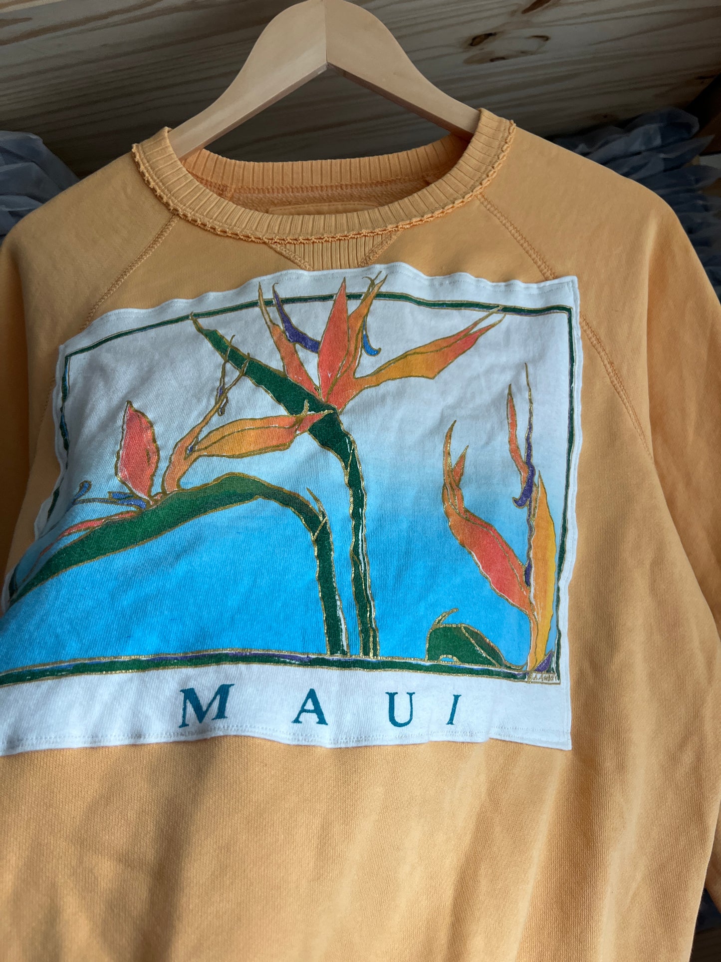 Maui Hawai'i Upcycle Size XS (Oversized Fit)