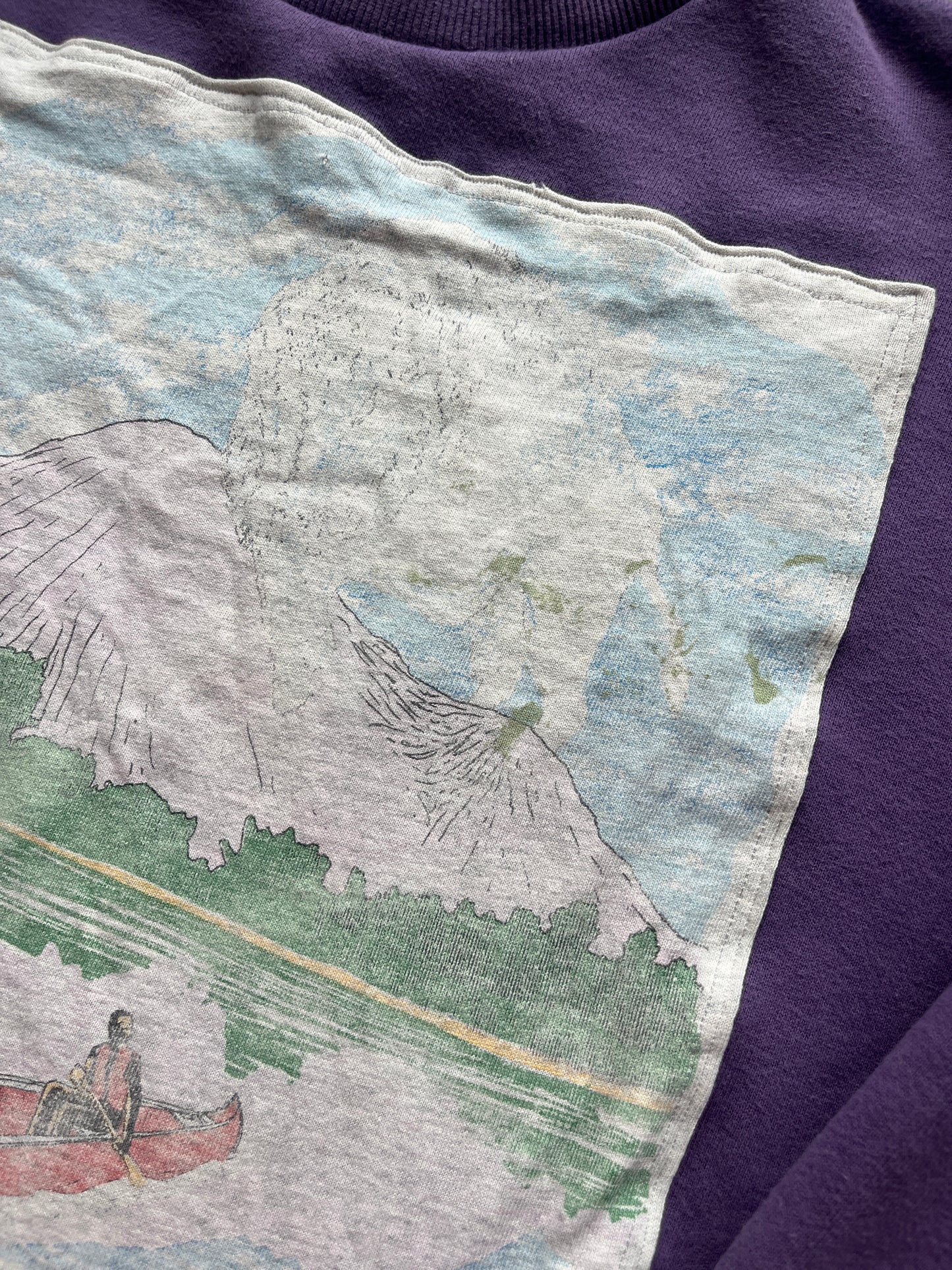 Volcano Canoe Upcycle Size L