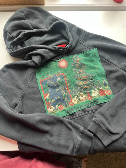 Minnesota Bear Nike Hoodie Upcycle Size S
