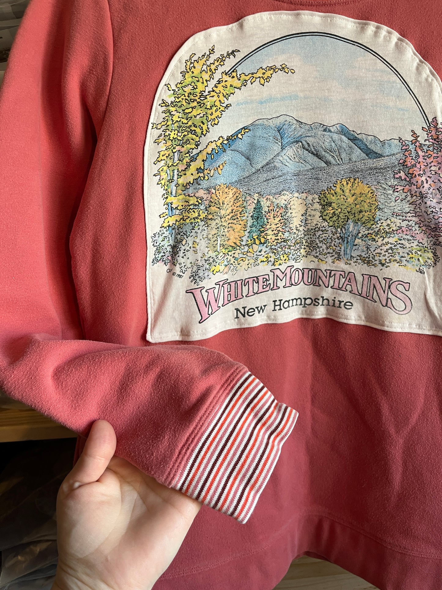 White Mountains Pink Upcycle Size S
