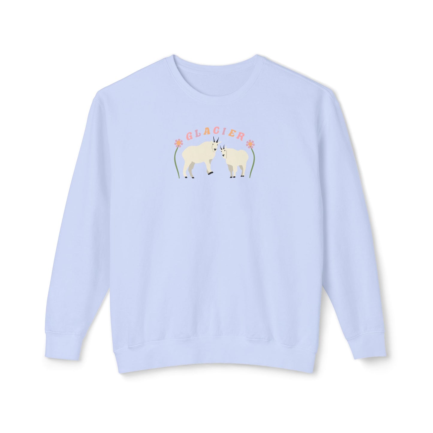 Glacier National Park Printed Sweatshirt