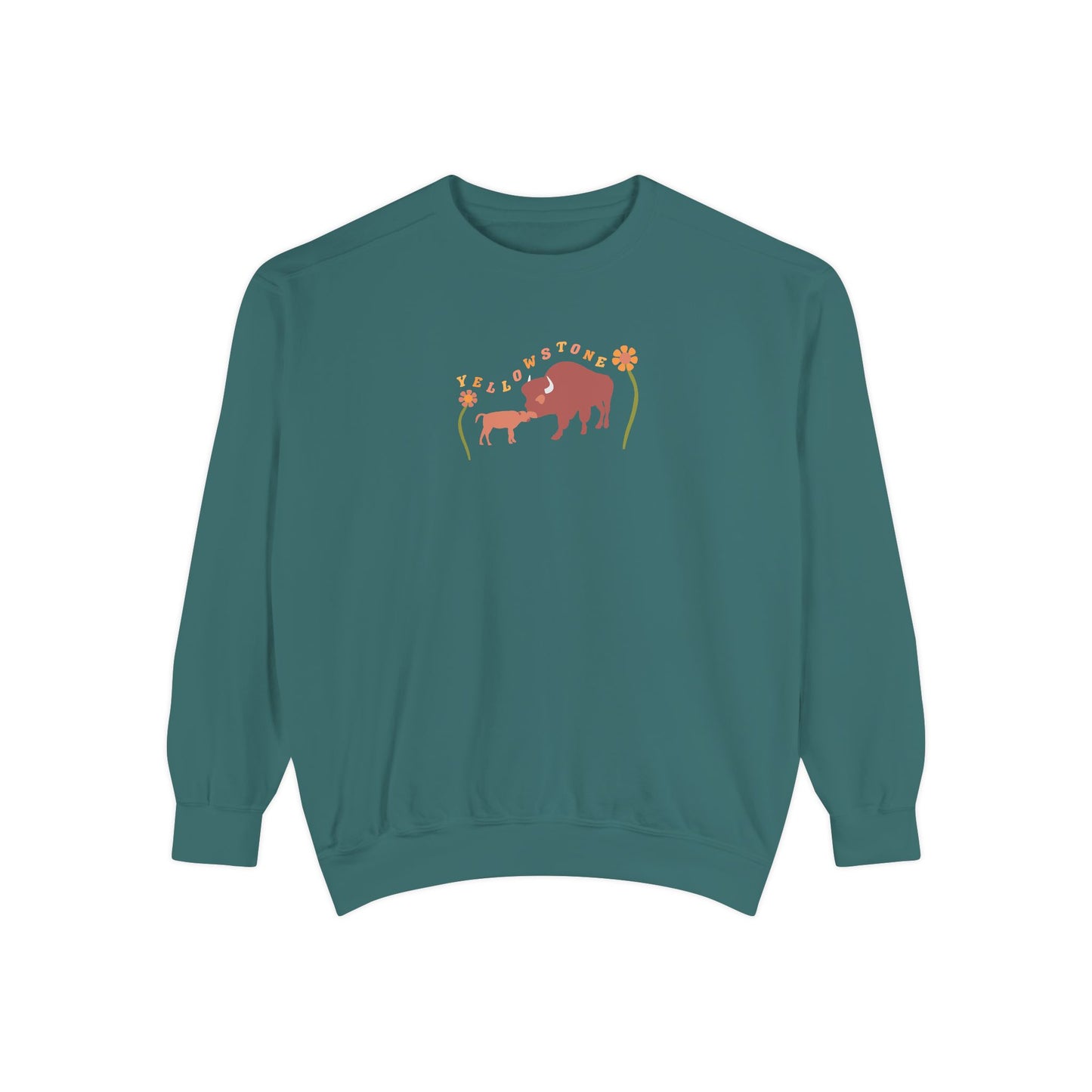 Yellowstone National Park Printed Sweatshirt