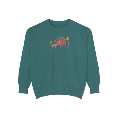 Yellowstone National Park Printed Sweatshirt