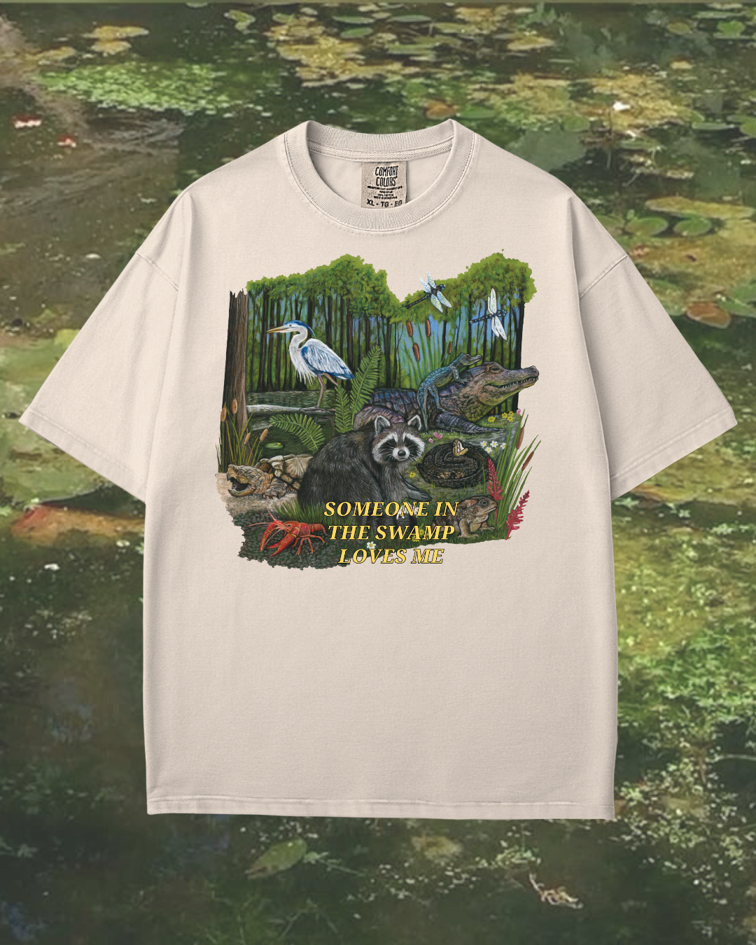 Someone in the Swamp Loves Me Tee
