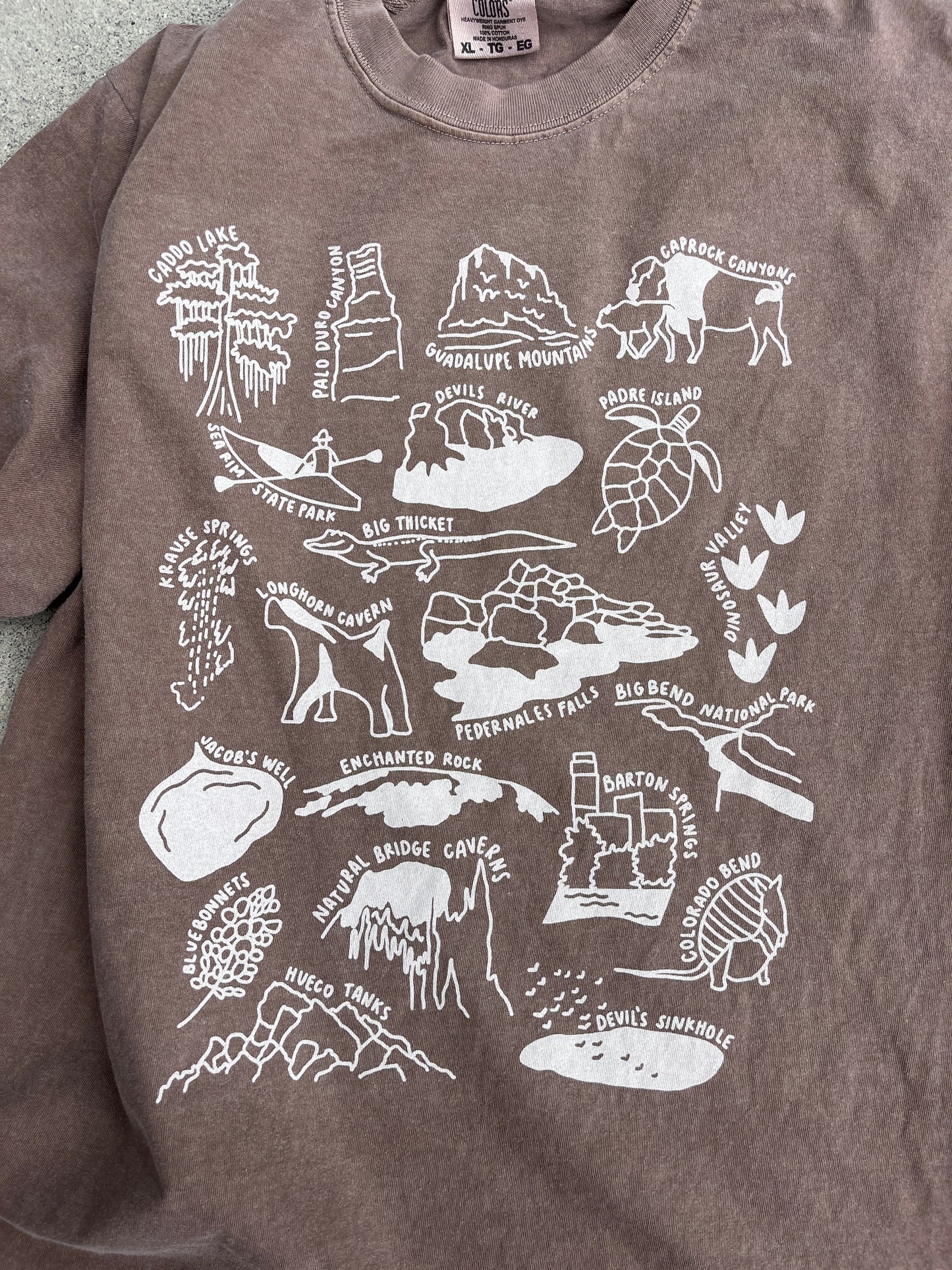 Texas Nature Checklist T-Shirt