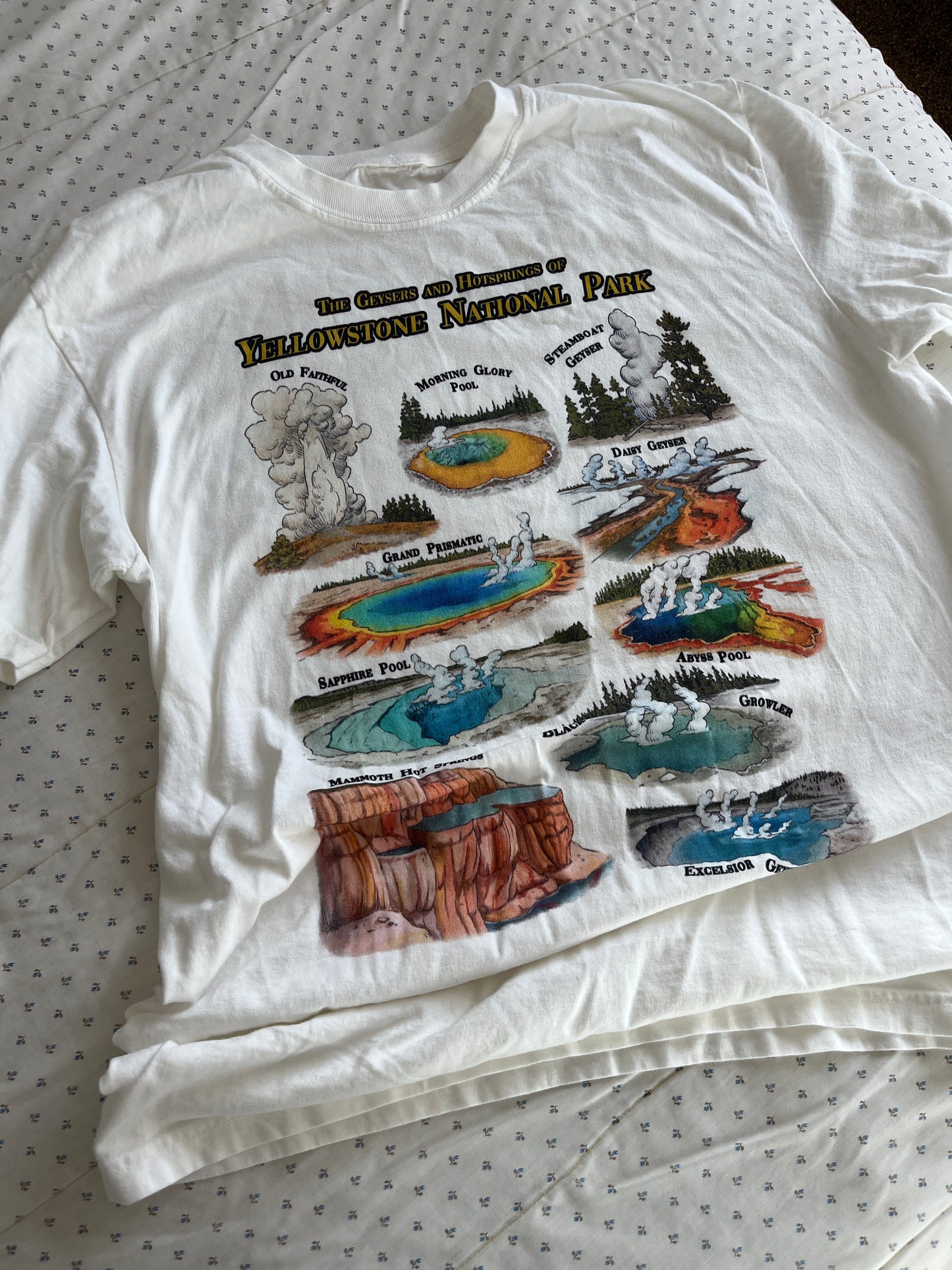 Yellowstone Geysers T-Shirt