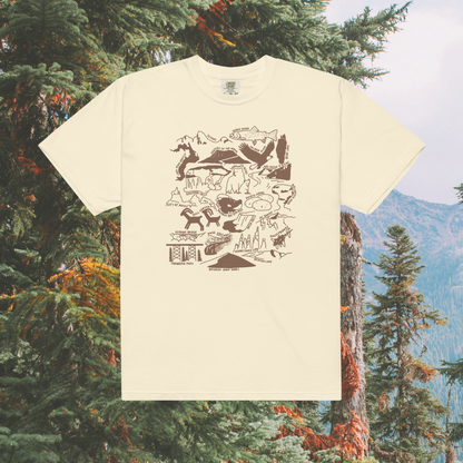 Idaho Nature Checklist T-Shirt