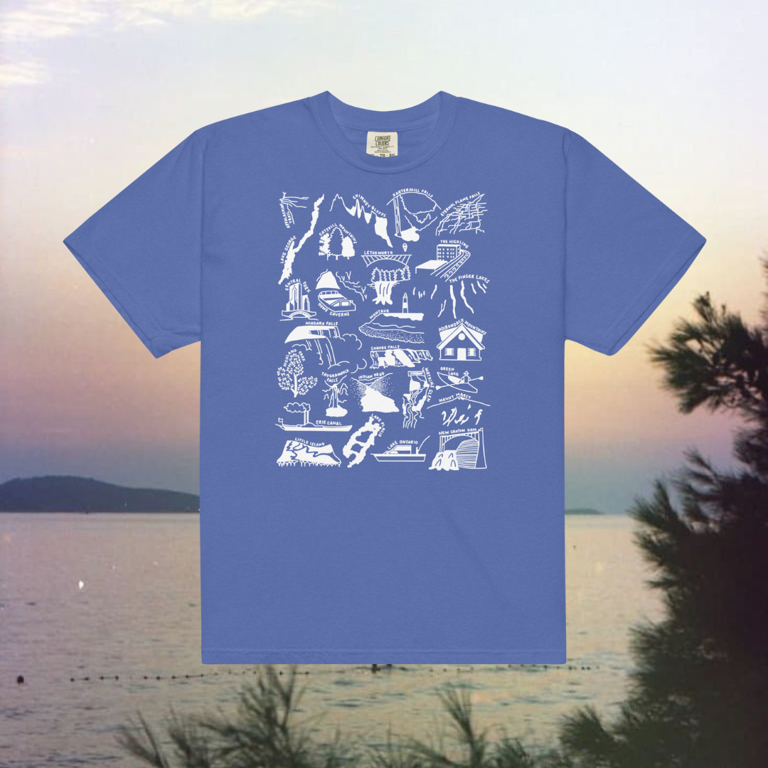 New York Nature Checklist T-Shirt
