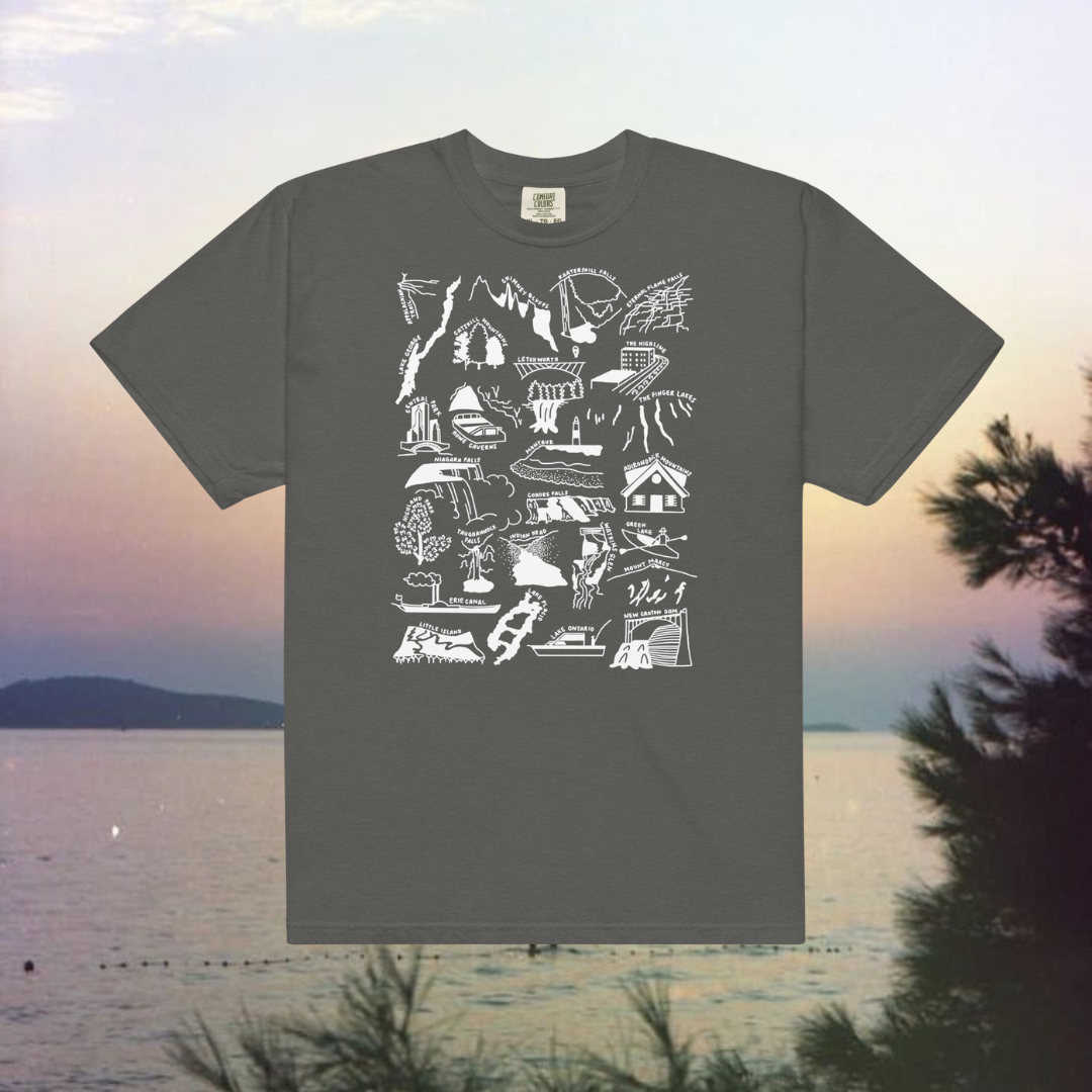 New York Nature Checklist T-Shirt