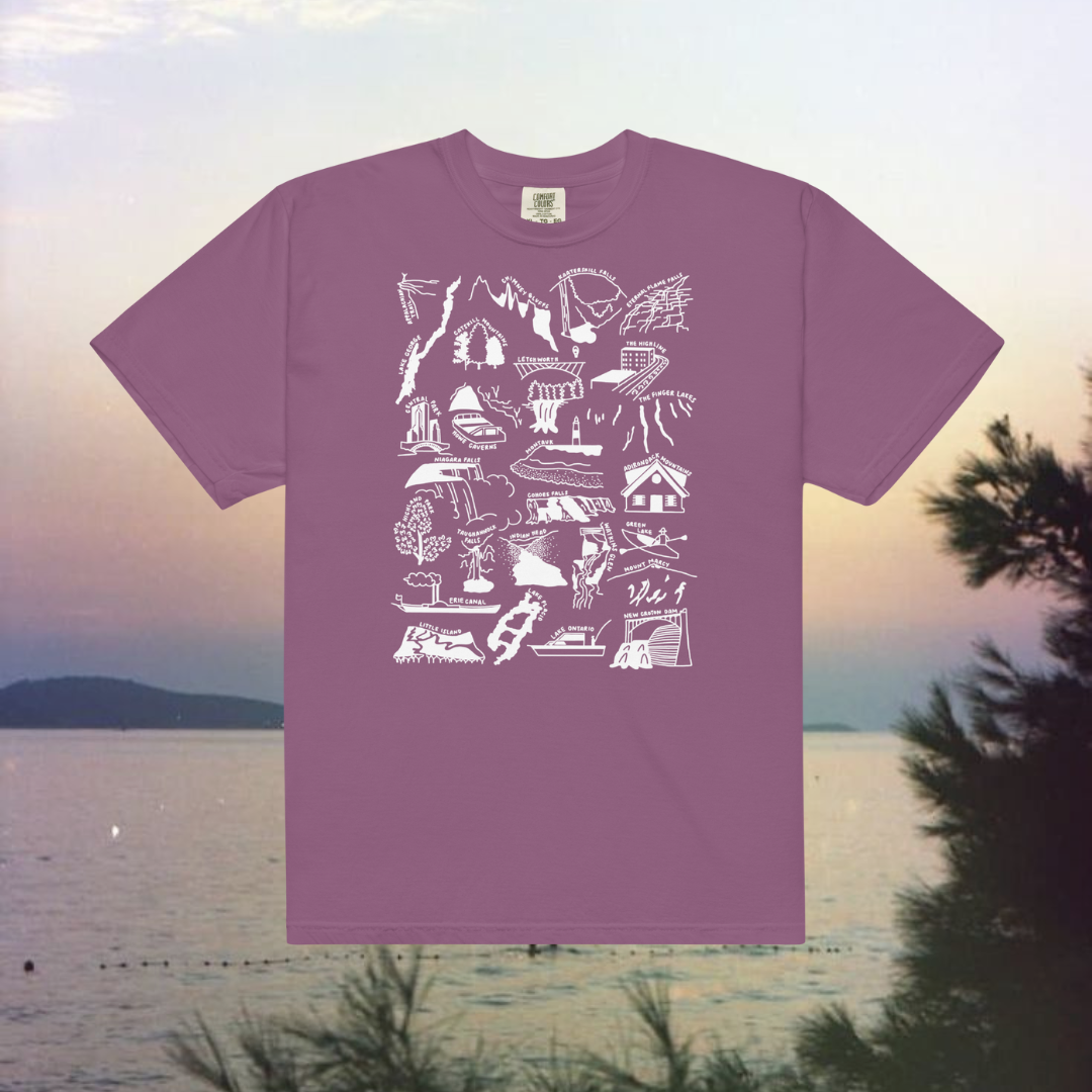 New York Nature Checklist T-Shirt