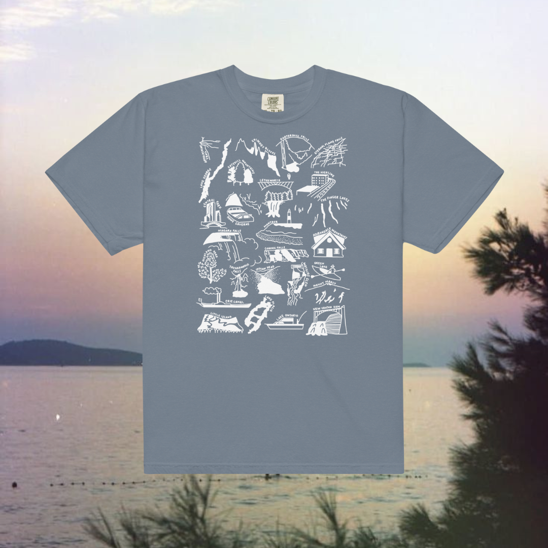 New York Nature Checklist T-Shirt