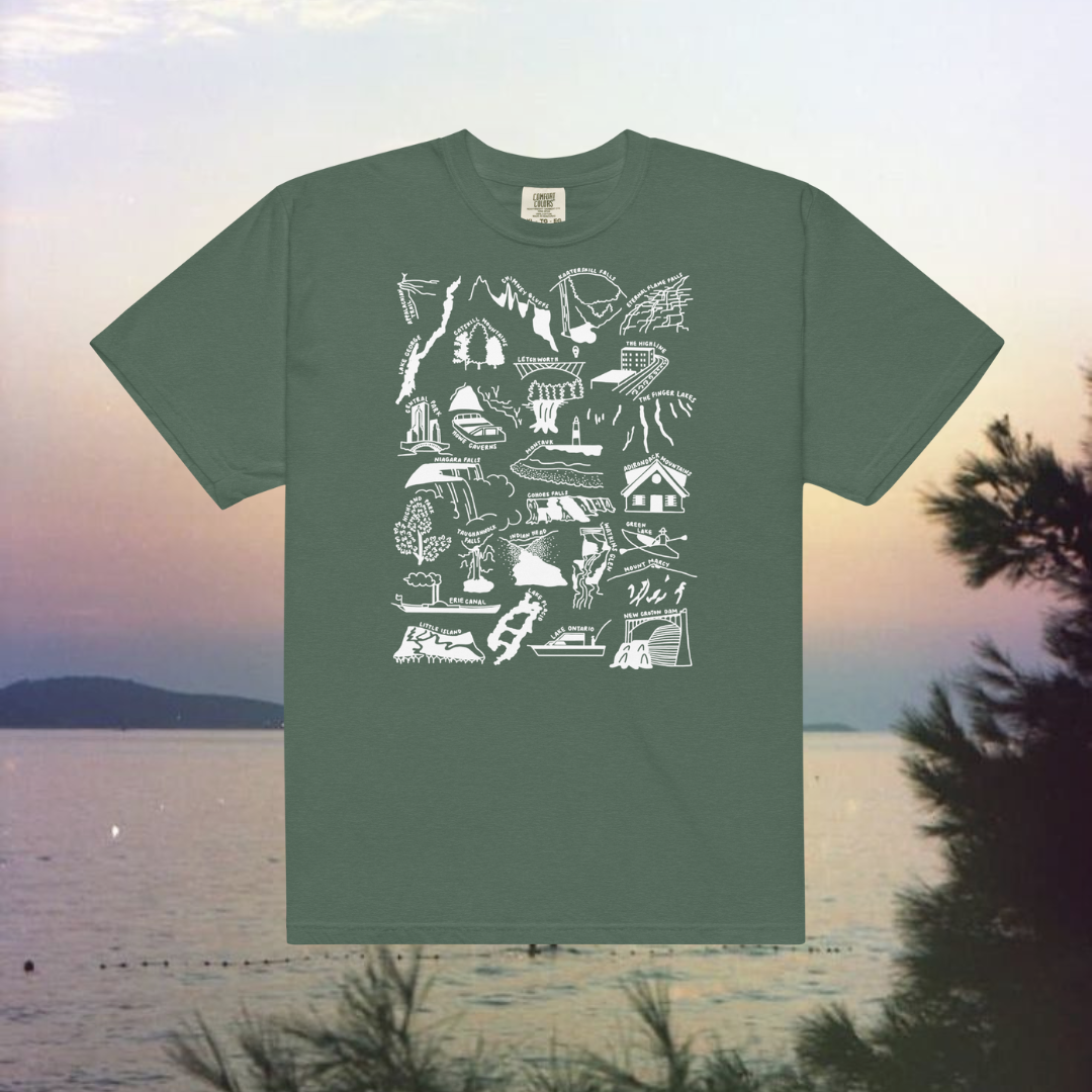 New York Nature Checklist T-Shirt