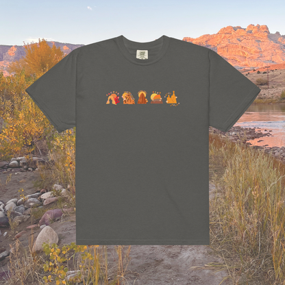 Utah's Mighty Five National Parks Printed Tee