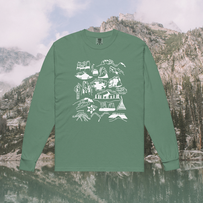 Colorado Nature Checklist Long-Sleeve Shirt