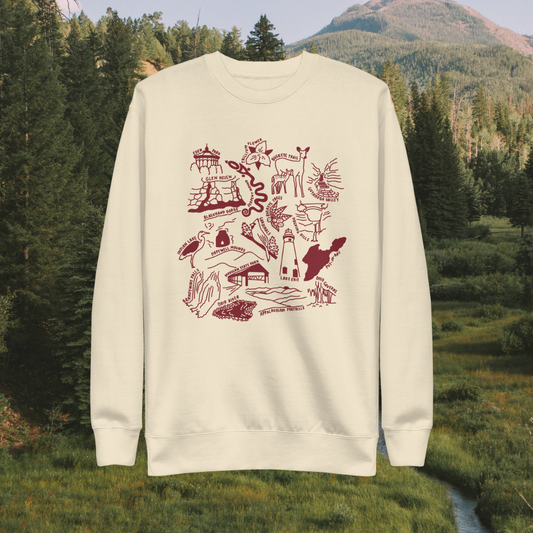 Ohio State Nature Long-Sleeve Unisex Sweatshirt