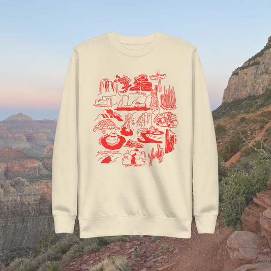 Arizona State Nature Long-Sleeve Unisex Sweatshirt