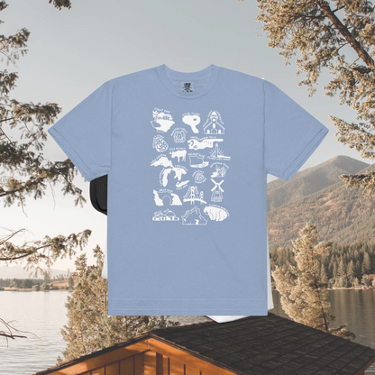 Michigan Nature Checklist T-Shirt