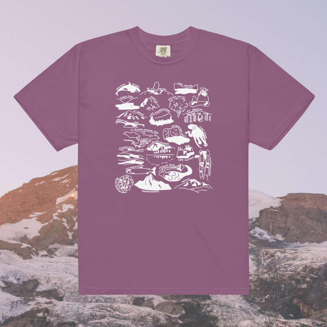 Washington Nature Checklist T-Shirt