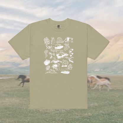 Texas Nature Checklist T-Shirt