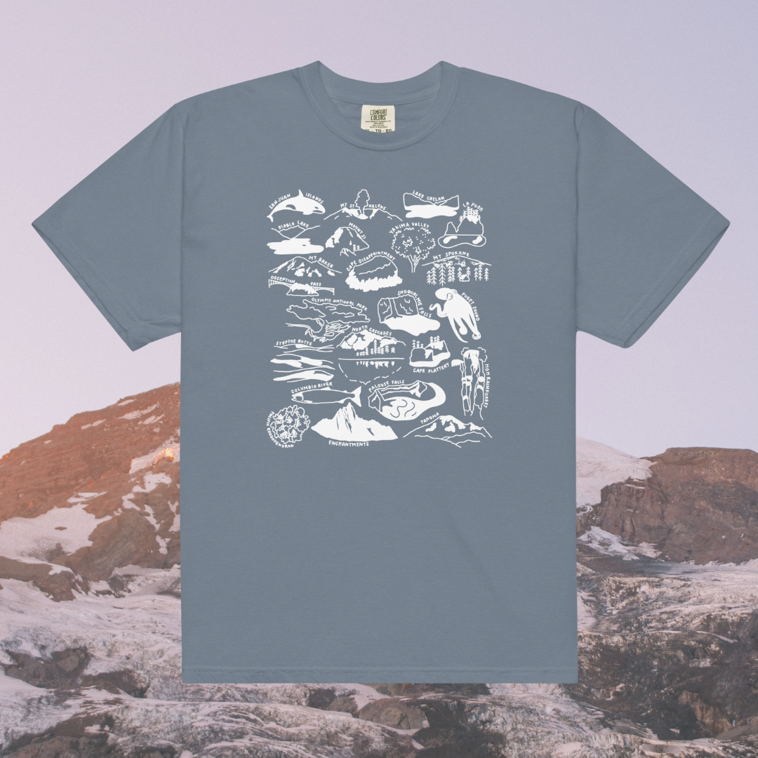 Washington Nature Checklist T-Shirt