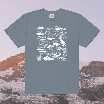 Washington Nature Checklist T-Shirt