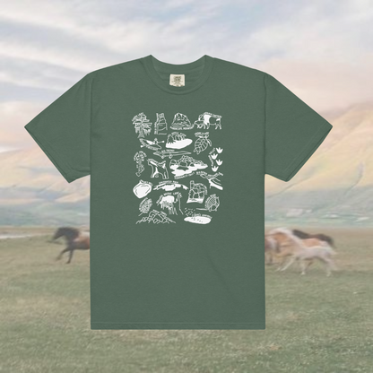 Texas Nature Checklist T-Shirt