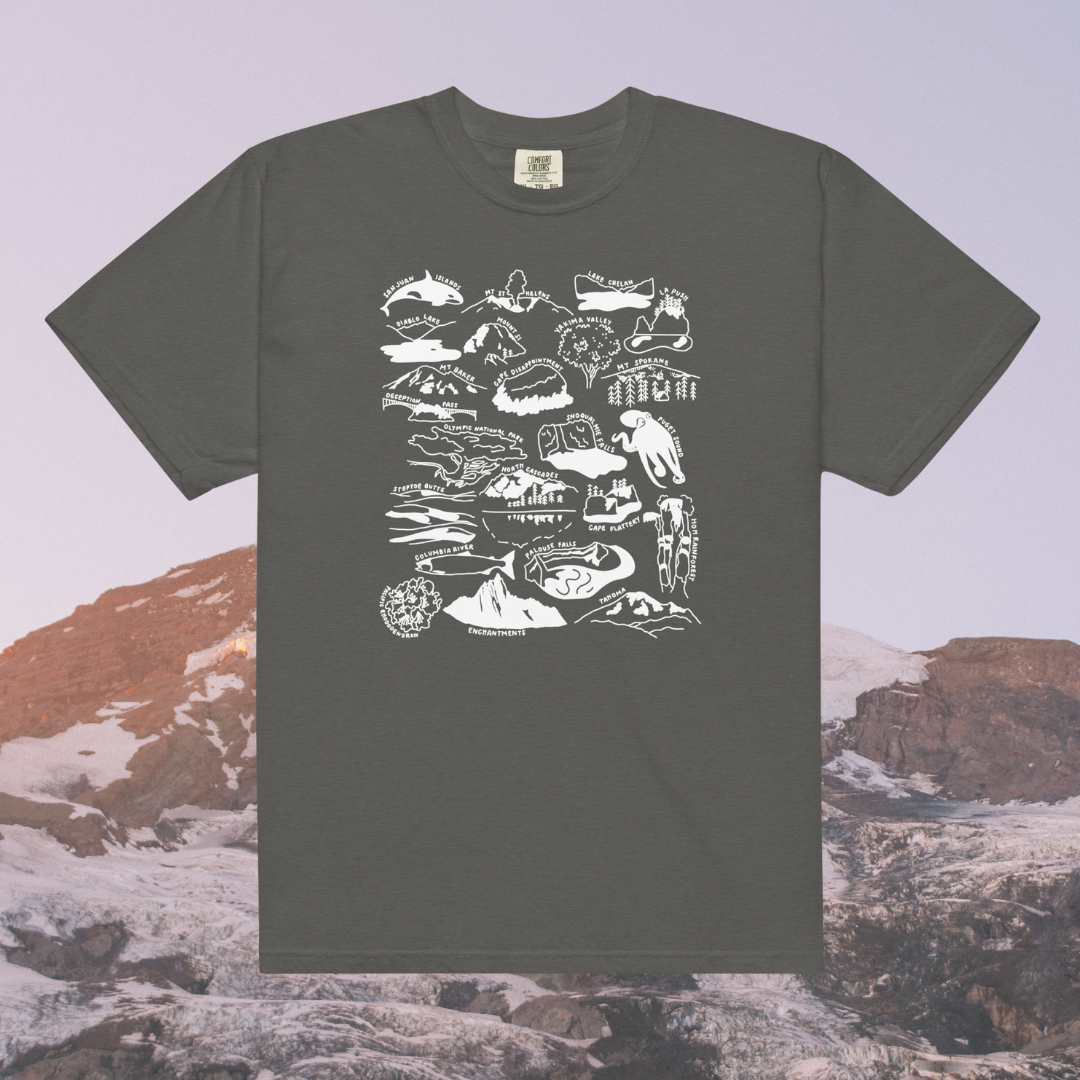 Washington Nature Checklist T-Shirt