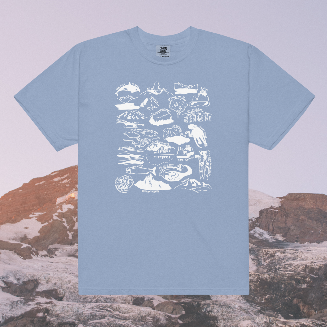 Washington Nature Checklist T-Shirt