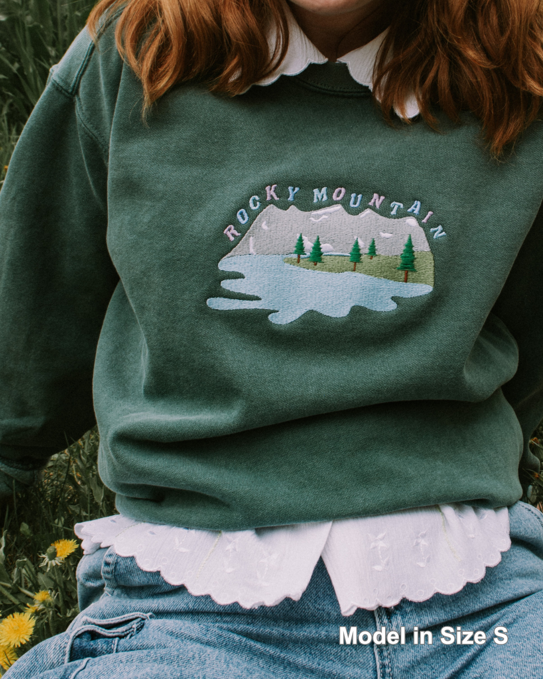 Great Smoky Mountains National Park Waterfall Printed Sweatshirt