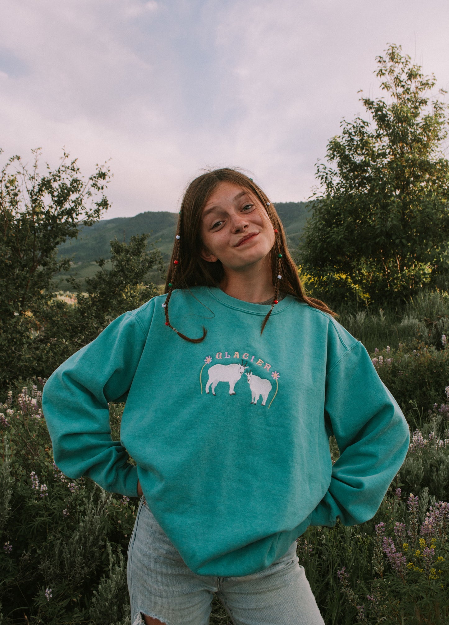 Glacier National Park Sweatshirt