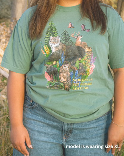 Someone in the Woods Loves Me Shirt