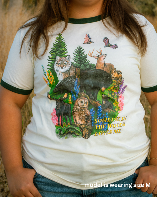 Someone in the Woods Loves Me Shirt