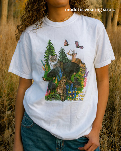 Someone in the Woods Loves Me Shirt